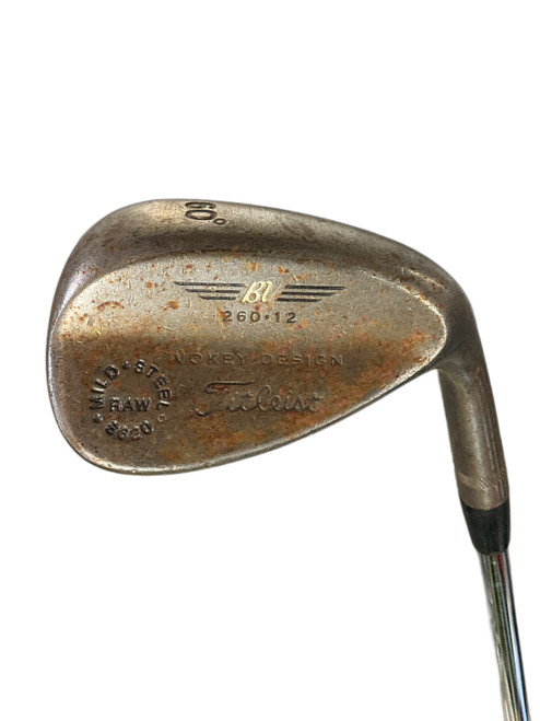 Vist Large View of Product Image Which is Used Titleist TITLEIST VOKEY DESIGN Golf Wedge Mens RH 60 Degree