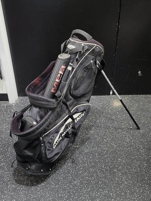 Vist Large View of Product Image Which is Used Sun Mtn MPB Mens Cart Bag Black