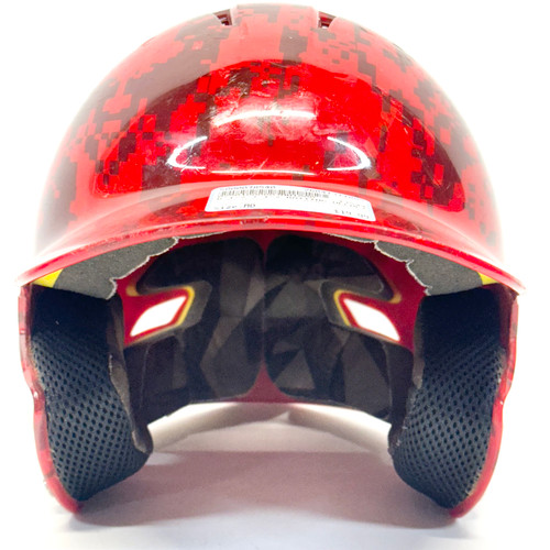 Vist Large View of Product Image Which is Used Under Armour UABH2-100 Batting Helmet No Mask Red MD
