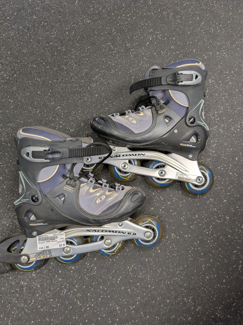 Vist Large View of Product Image Which is Used Salomon DR85 Junior Rec Fitness Skates None Junior 06.5