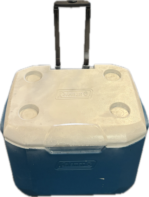 Vist Large View of Product Image Which is Used Coleman Cooler Camping Accessory