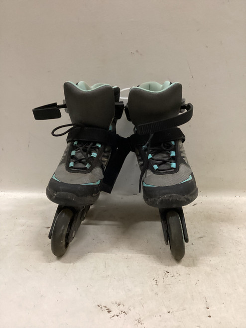 Vist Large View of Product Image Which is Used Rollerblade ZETRABLADE Senior Rec Fitness Skates Teal Senior 9