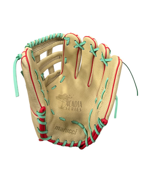 Vist Large View of Product Image Which is Used Marucci ACADIA SERIES BB/SB Glove RH Throw None 12"