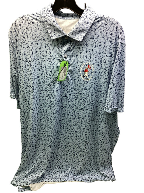 Vist Large View of Product Image Which is Used US OPEN LIGHT BLUE DRI-FIT GOLF POLO S.S. Golf Shirt M Sky Blue XL