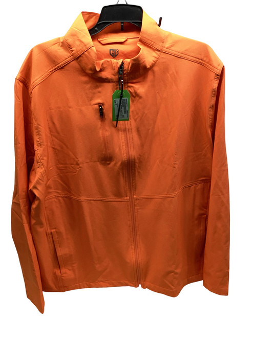 Vist Large View of Product Image Which is Used GRAHAM ORANGE SHORTSLEEVE ZIP-UP GOLF S.S. Golf Shirt M Orange XL