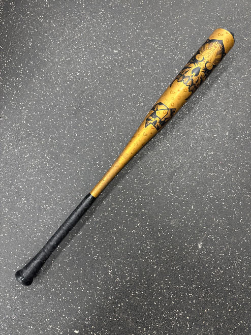 Vist Large View of Product Image Which is Used Demarini VOODOO ONE GOLD 2023 High School -3 Bat 32/29