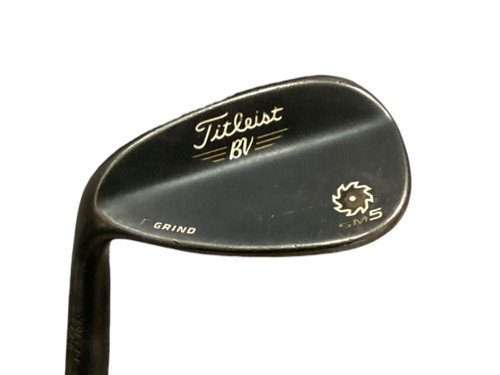 Vist Large View of Product Image Which is Used Titleist BV VOEKY SM5 F GRIND Golf Wedge Mens LH 56 Degree