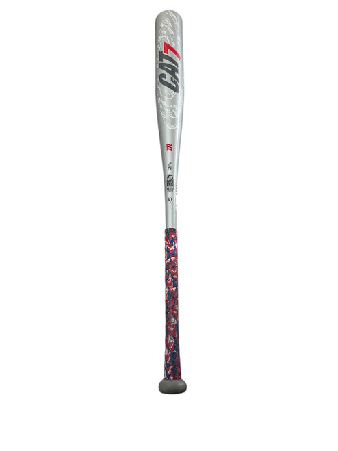 Vist Large View of Product Image Which is Used Marucci CAT 7 BB/SB USSSA 2 5/8 Bat 32"