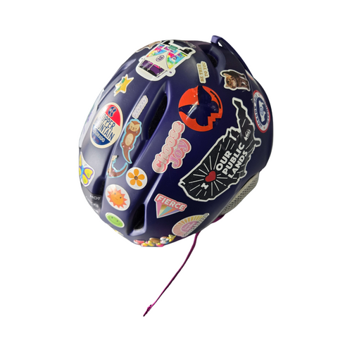 Vist Large View of Product Image Which is Used Giro Snowsport Helmet Youth Purple SM