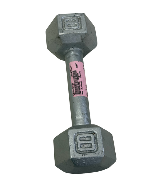 Vist Large View of Product Image Which is Used Hex Dumbbell (Each) 8 lb