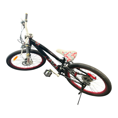 Vist Large View of Product Image Which is Used KRANKED REPUBLIC Mountain Bike Boys Black 24"