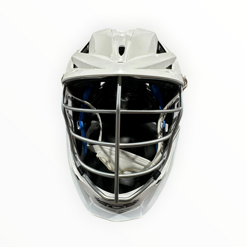Vist Large View of Product Image Which is Used Cascade XRS Lacrosse Helmet White One Size
