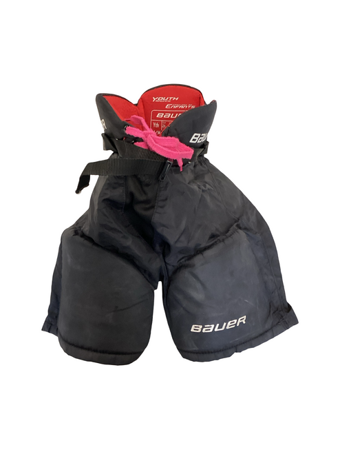 Vist Large View of Product Image Which is Used Bauer LEGACY Youth Pant Black MD