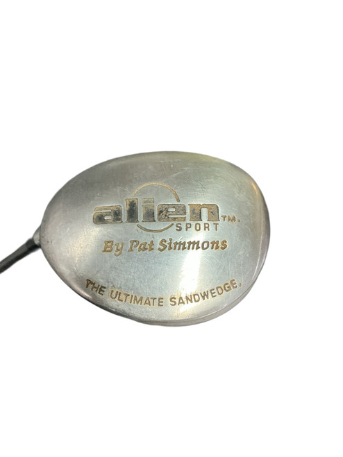Vist Large View of Product Image Which is Used Alien PAT SIMMONS SANDWEDGE Golf Wedge Mens LH Sand Wedge