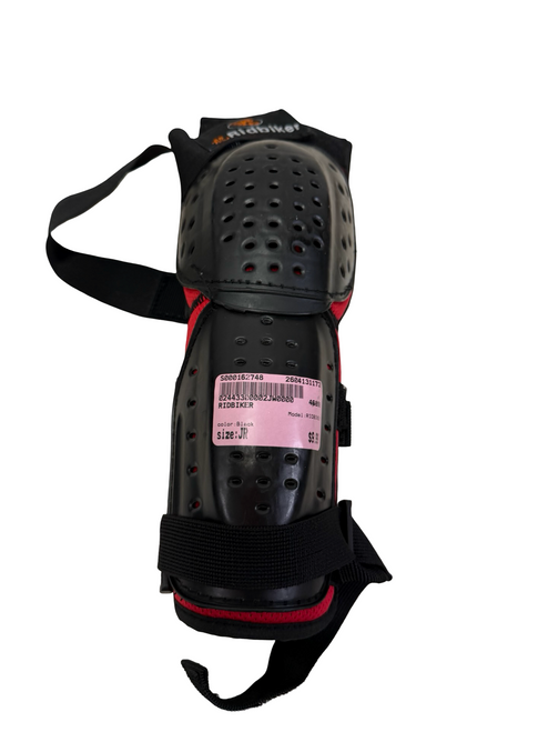Vist Large View of Product Image Which is Used RIDBIKER Junior Knee Guard Black Junior