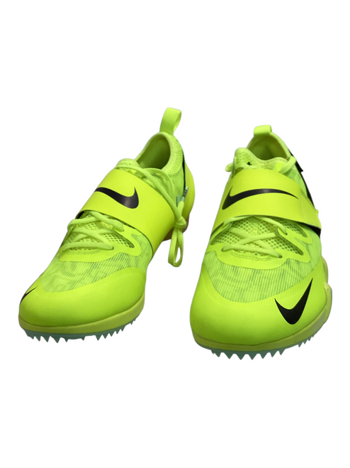 Vist Large View of Product Image Which is Used Nike Track & Field Cleats Adult Yellow Senior 8