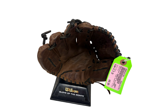 Vist Large View of Product Image Which is Used Rawlings SANDLOT SL125BF Leather Baseball Glove LH Throw Brown 12 1/2"