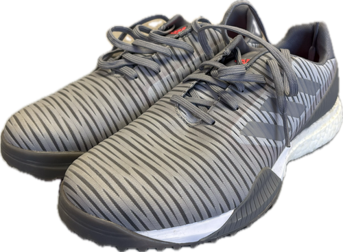 Vist Large View of Product Image Which is Used Adidas Mens Golf Shoes Grey Senior 8
