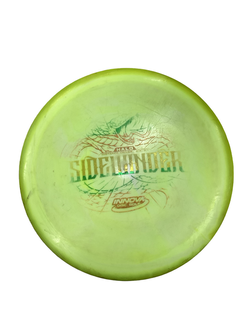 Vist Large View of Product Image Which is Used Innova STAR SIDEWINDER Disc Golf Driver Yellow