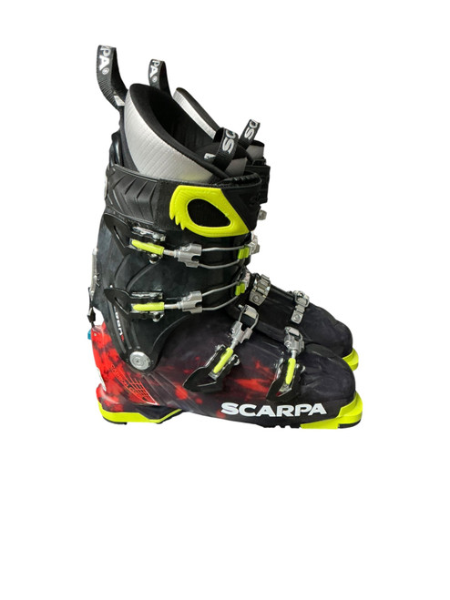 Vist Large View of Product Image Which is Used Scarpa FREEDOM Mens DH Ski Boot Black 275 MP - M09.5 - W10.5