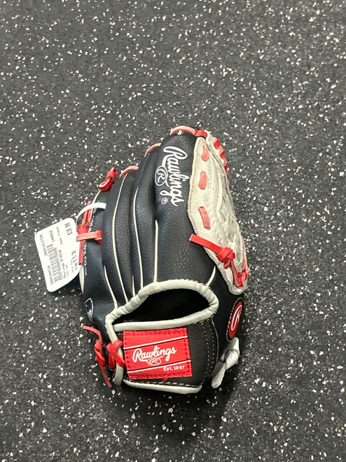 Vist Large View of Product Image Which is Used Rawlings MT95GB BB/SB Glove RH Throw Grey 9 1/2"