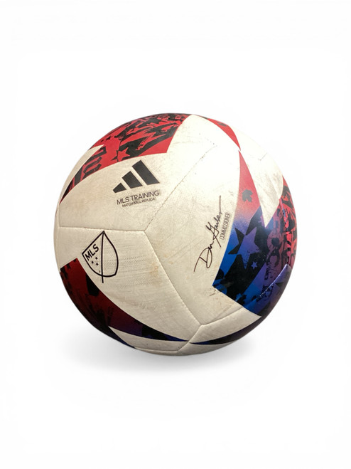 Vist Large View of Product Image Which is Used Adidas MLS TRAINING BALL All Size Soccer Ball White 5