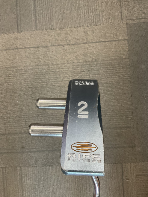 Vist Large View of Product Image Which is Used Rife 2 BAR BLADE Mens Putter RH