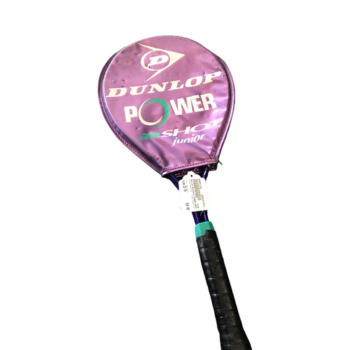 Vist Large View of Product Image Which is Used Dunlop Racquets POWER SHOT Junior Tennis Racquet Navy Blue 25"