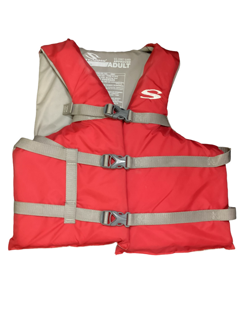 Vist Large View of Product Image Which is Used Stearns Adult PFD Red L/XL