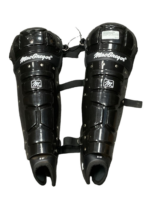 Vist Large View of Product Image Which is Used MacGregor UMPIRE LEG GUARDS Umpire Leg Guards