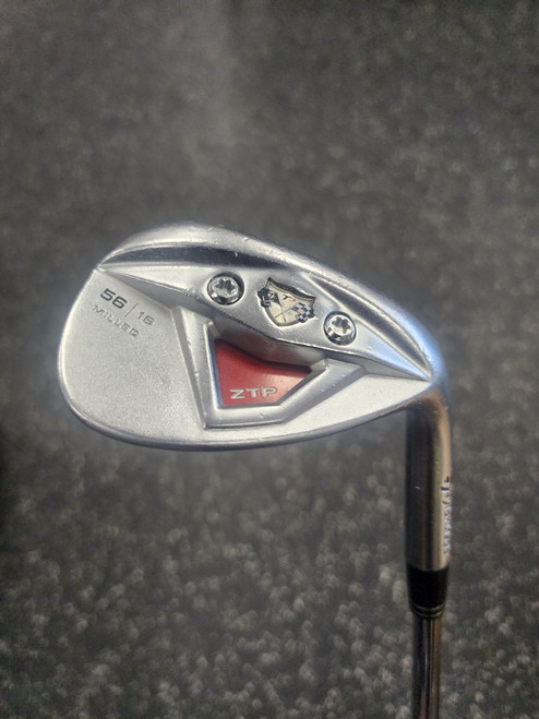 Vist Large View of Product Image Which is Used Taylormade ZTP Golf Wedge Mens RH 56 Degree