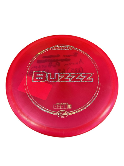 Vist Large View of Product Image Which is Used Discraft Z BUZZZ Disc Golf Mid Range Pink 176g
