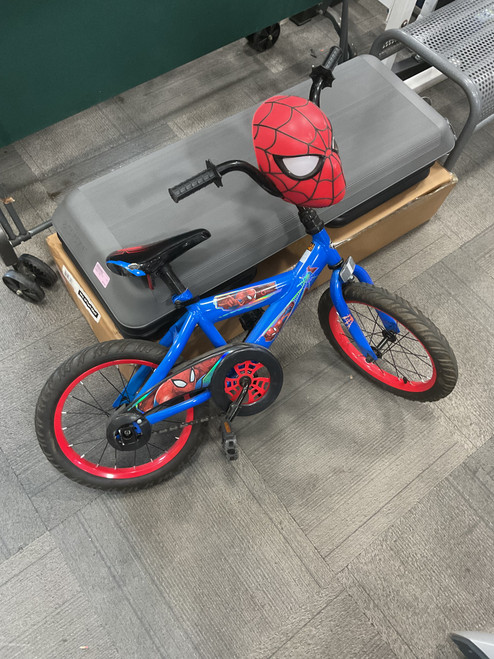 Vist Large View of Product Image Which is Used Huffy SPIDERMAN Hybrid/City Bike Boys Red 18"