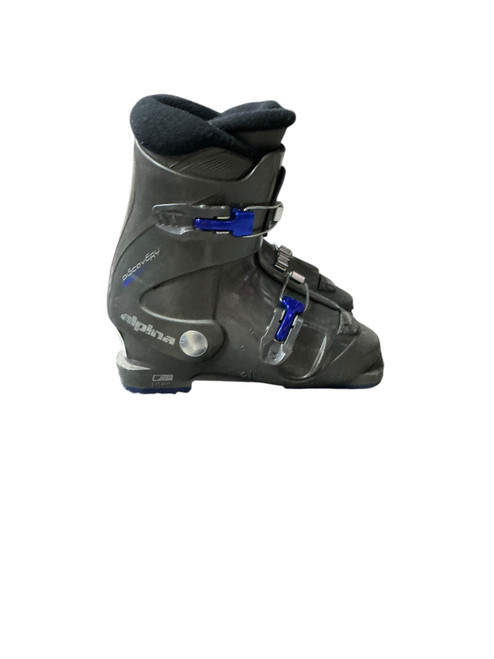 Vist Large View of Product Image Which is Used Alpina DISCOVERY Boys DH Ski Boot Grey 200 MP - Y13.5
