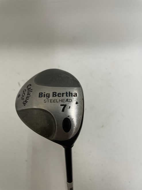 Vist Large View of Product Image Which is Used Callaway BIG BERTHA STEELHEAD Womens Fairway Wood RH 7 Wood