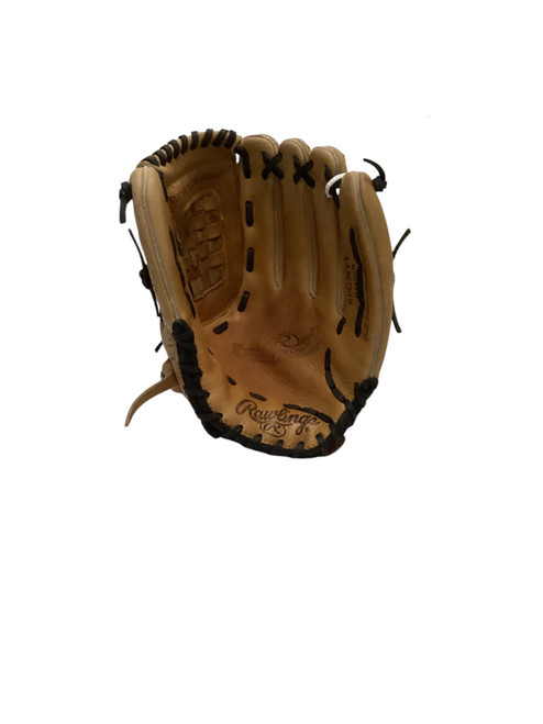 Vist Large View of Product Image Which is Used Rawlings RGB36TT BB/SB Glove RH Throw Tan 12 1/2"
