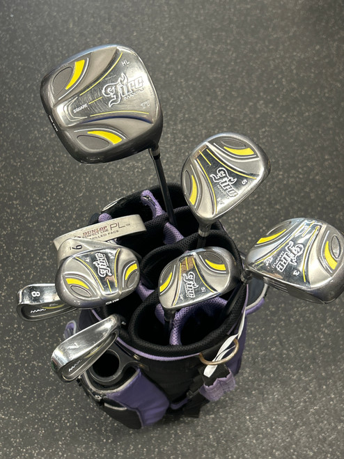 Vist Large View of Product Image Which is Used Maxfli FIRE Womens Package Set RH Grey 11 Piece