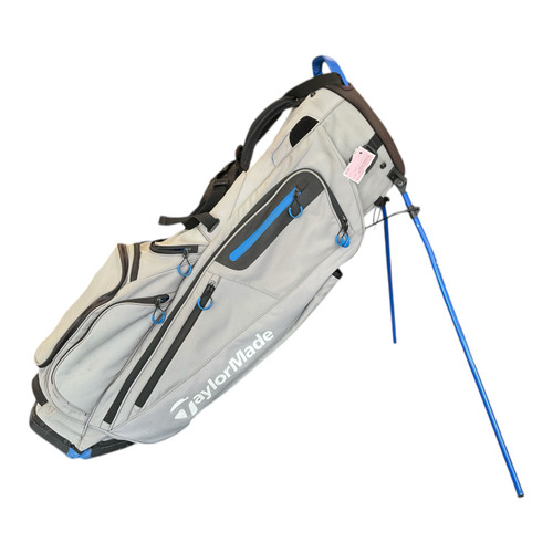 Vist Large View of Product Image Which is Used Taylormade FLEX TECH Mens Stand Bag Grey