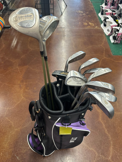 Vist Large View of Product Image Which is Used Mizuno MIZUNO Womens Package Set RH Grey 12 Piece