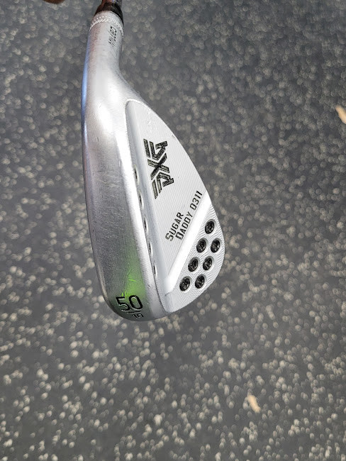 Vist Large View of Product Image Which is Used PXG SUGAR DADDY 0311 MILLED Golf Wedge Mens RH 50 Degree