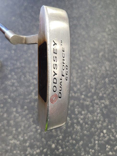 Vist Large View of Product Image Which is Used Odyssey DUAL FORCE 660 Mens Putter RH