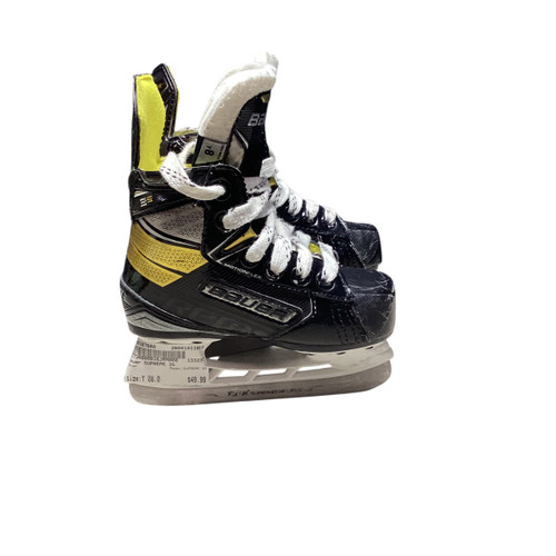 Vist Large View of Product Image Which is Used Bauer SUPREME 3S Youth Hockey Skate Youth 08.0