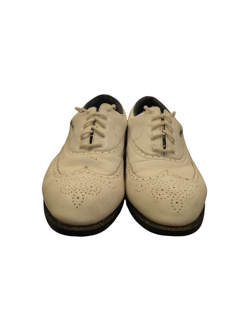 Vist Large View of Product Image Which is Used Wilson Mens Golf Shoes White Senior 10.5
