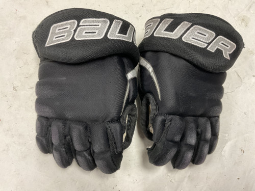Vist Large View of Product Image Which is Used Bauer PRODIGY Youth Gloves Black 8"