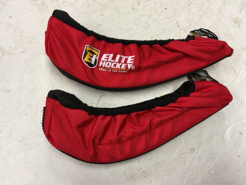 Vist Large View of Product Image Which is Used Elite PRO Ice Skate Guards Red Fits all