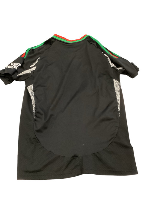 Vist Large View of Product Image Which is Used Adidas ARSENAL BLACK JERSEY Soccer Top Adt Black LG