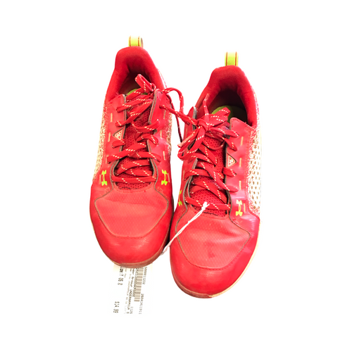 Vist Large View of Product Image Which is Used Under Armour UNDERARMOUR BB/SB CLEATS BB/SB Cleats Red Youth 06.0