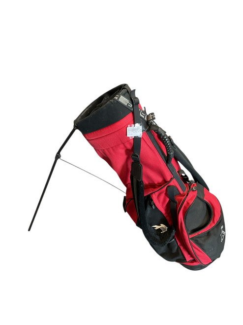 Vist Large View of Product Image Which is Used Ping NORTH OAKS GOLF CLUB BAG Mens Stand Bag Red