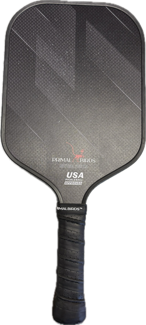 Vist Large View of Product Image Which is Used PRIMAL BIRDS Pickleball Racquet Black