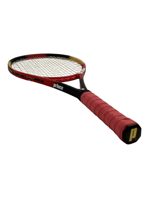 Vist Large View of Product Image Which is Used Prince PRECISION Adult Tennis Racquet Red Unknown